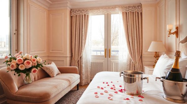 Top recommandations pour une love room romantique à Paris